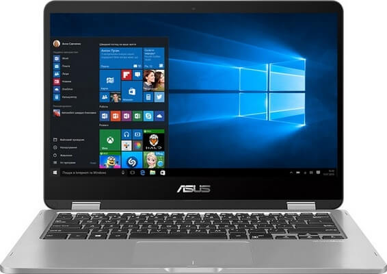 Установка Windows 10 на ноутбук Asus VivoBook Flip 14 TP401